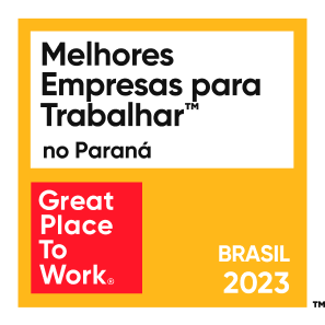 Selo Melhores Empresas para Trabalhar no Paraná Corp BR 2023/2024
