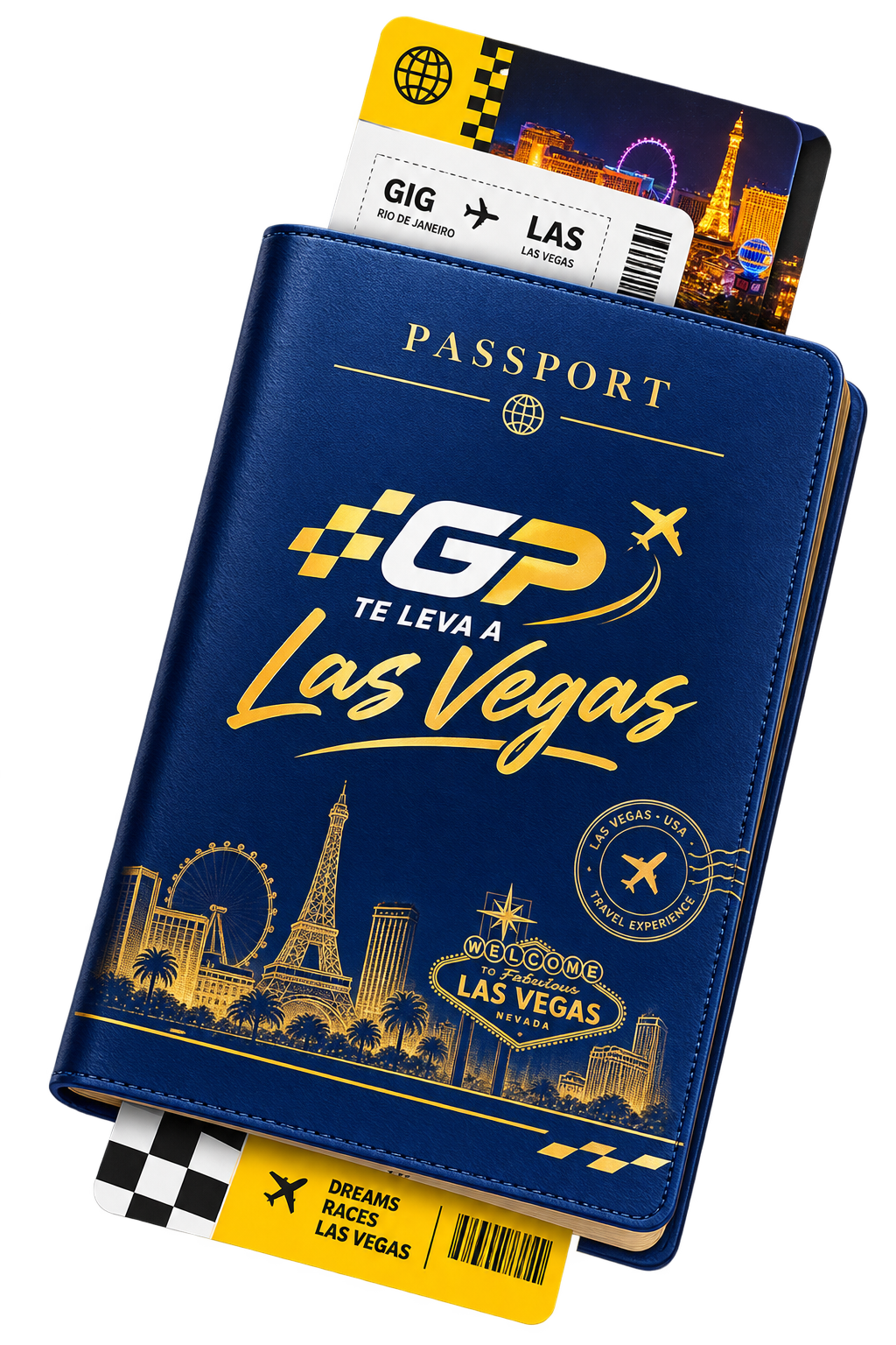 Imagem de passaporte para a viagem